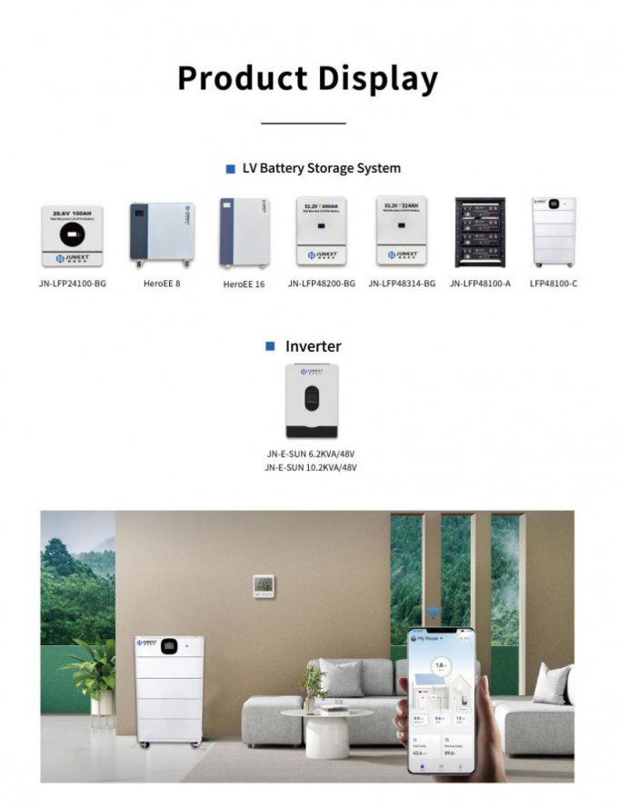 Stackable Floor Standing Lithium Battery Home Solar Portable Power Station Mobile 0