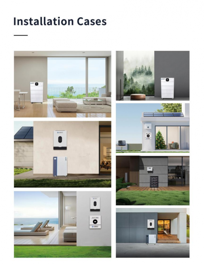 Stackable Floor Standing Lithium Battery Home Solar Portable Power Station Mobile 1