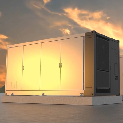 OEM BESS Large Industrial Outdoor Lithium Ion Battery Container 100Kwh 1MWh Off-Grid Solar Energy Storage System Commercial