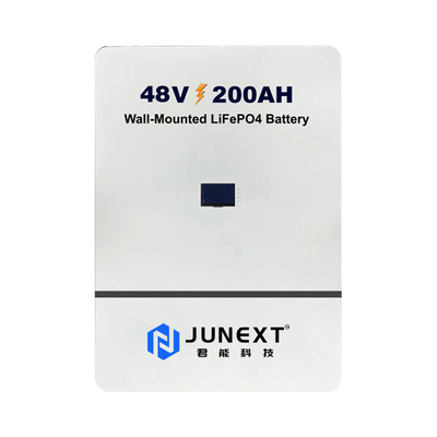 10kWh Wall Mount Battery Box 51.2V 200Ah Residential Energy Storage System Lithium Iron Phosphate