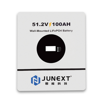 48V 51.2V Wall Mounted Lithium Battery 100Ah 5.12Kwh Home Solar  Lifepo4 Battery Storage