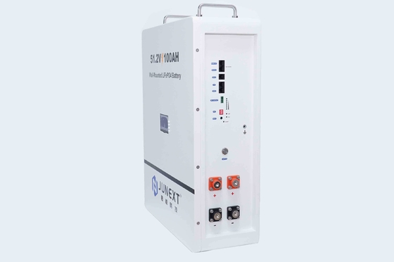 5Kwh Wall Mount Lifepo4 Battery RS485 RS232 Energy Storage Lithium Ion Batteries