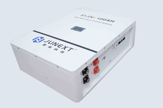 54KG Wall Mounted Battery Home Energy Storage System 100ah 5KW Off Grid Lifepo4