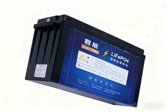 12.8V 200Ah Rechargeable LiFePO4 Battery for Solar System and RV with Deep Cycle Technology