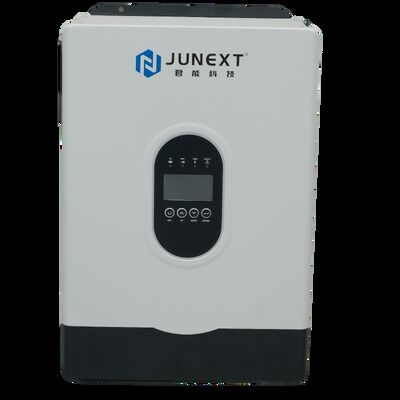 6.2kw 6200w Hybrid Touch Screen Solar Inverter with Dual 2.0 Peak Power Support Single Phase Parallel Inverter Junextpower