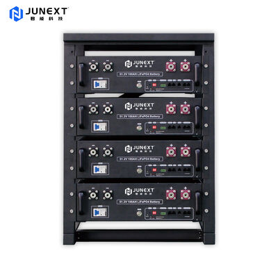 Cluster-Manage 51.2V 100Ah 5kWh Home Energy Storage 3U Rack-Mount for Multi-Unit Use