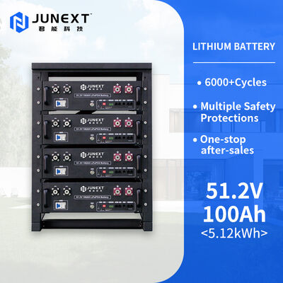Standard-Size 51.2V 100Ah 5kWh Home Energy Storage 3U Rack-Mount for Rack Integration