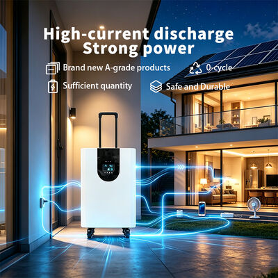 Ultra-Lightweight 3kW 4kWh LiFePO4 Portable Solar Generator Power Station for Home Camping Emergency Use