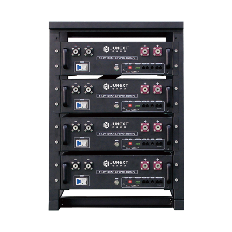 51.2V 48V 100Ah stacked battery lithium-ion server rack ecommunications ...